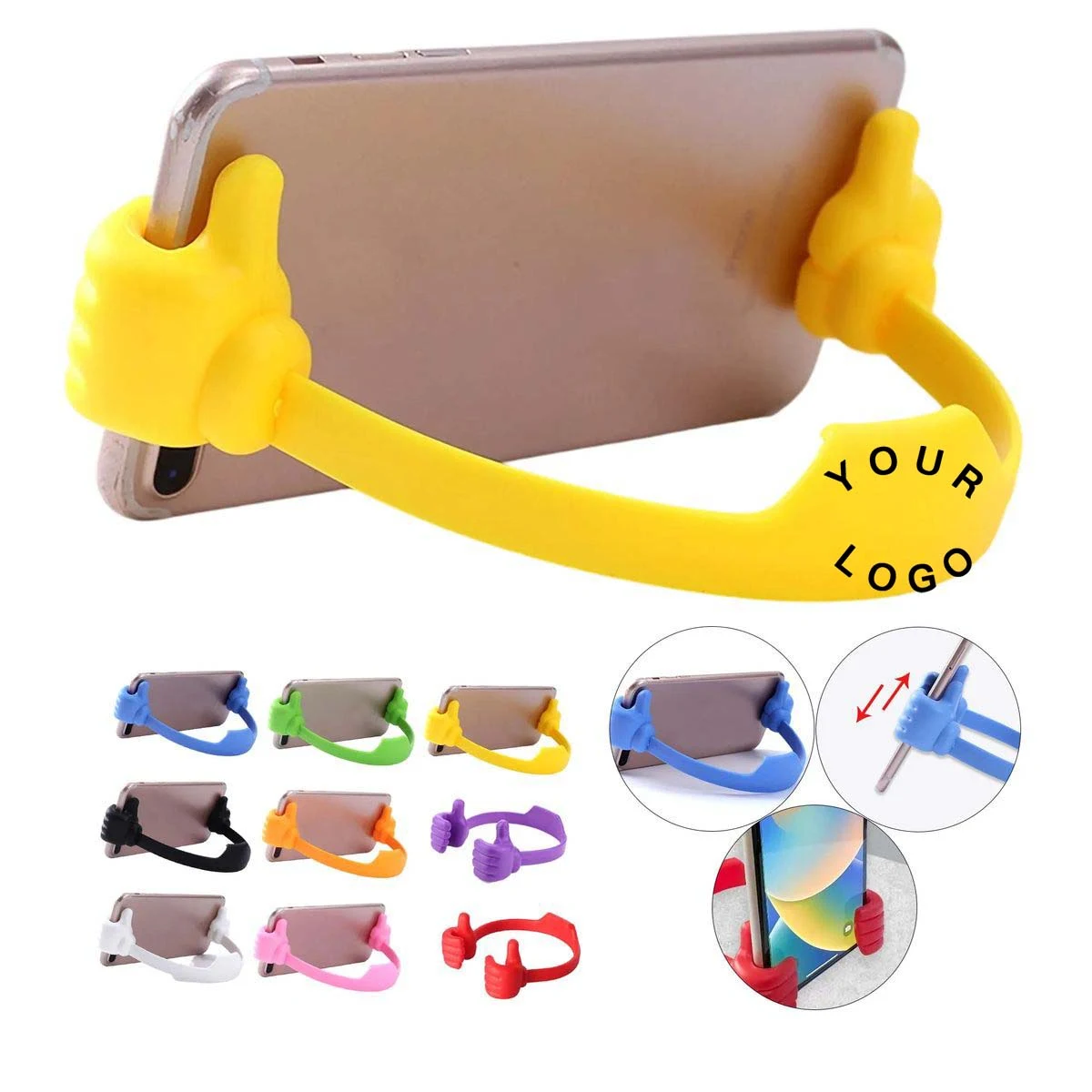 Durable Phone Stand for Vertical and Horizontal Use 1