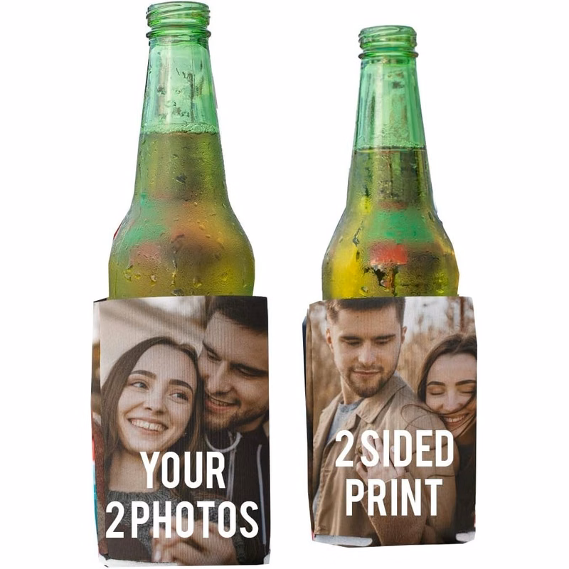 Custom Beer Can Cooler Sleeves Bulk Personalized Insulated Beverage Bottle Holder/ Custom Logo 12 oz