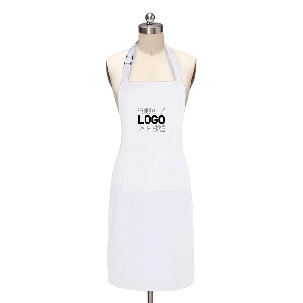 Simple Solid Color Apron 1