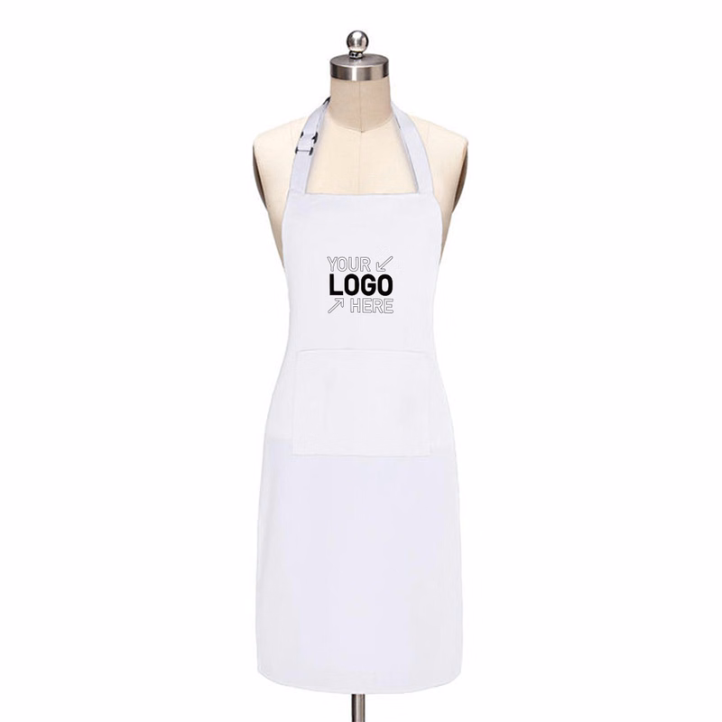  Simple Solid Color Apron