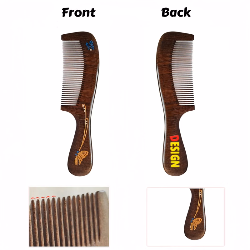 Sandalwood Scalp Massaging Comb
