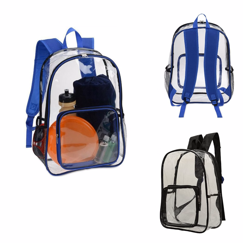 Durable Waterproof Transparent PVC Clear Backpack