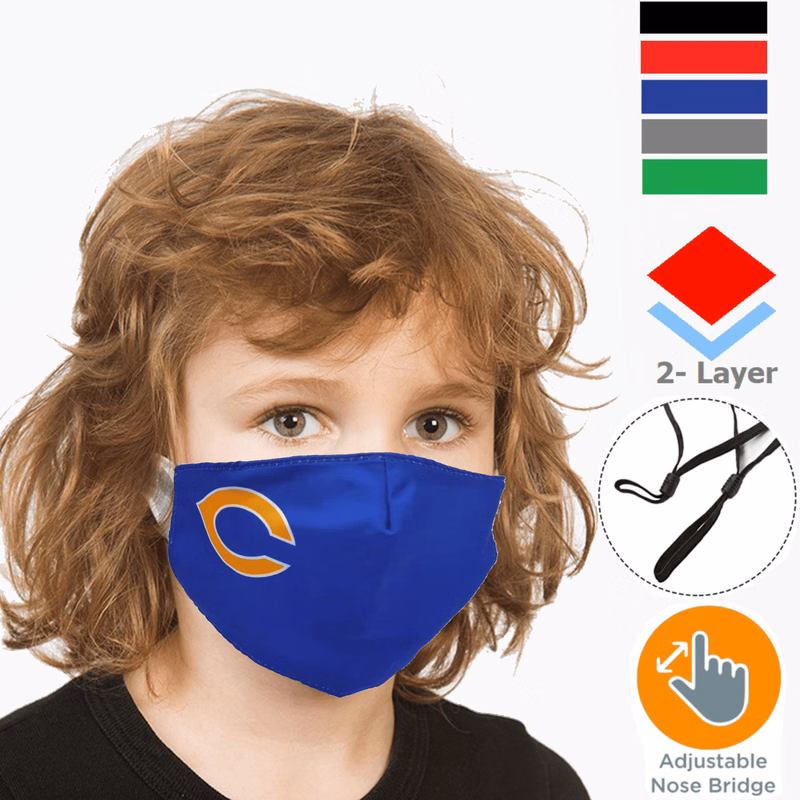 Kids 2-Layer Reusable Face Mask
