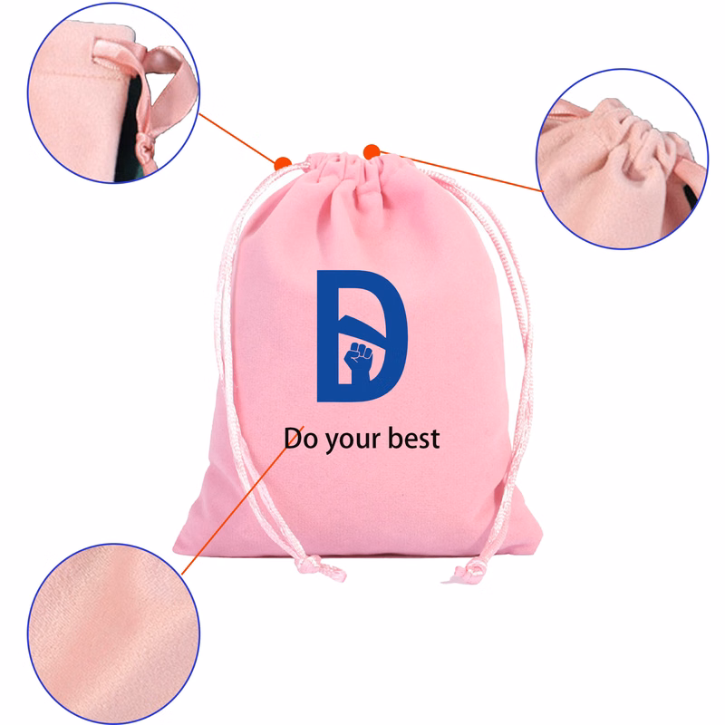 MOQ 30 Full-color Printable Drawstring Gift Bag