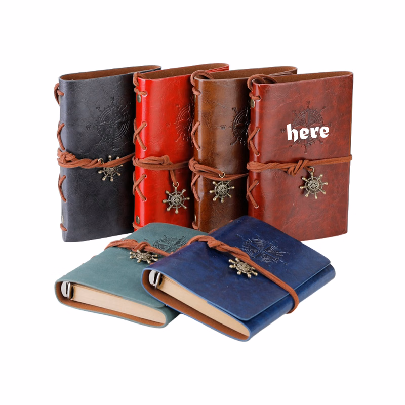 Unique Leather A7 Notebook Vintage