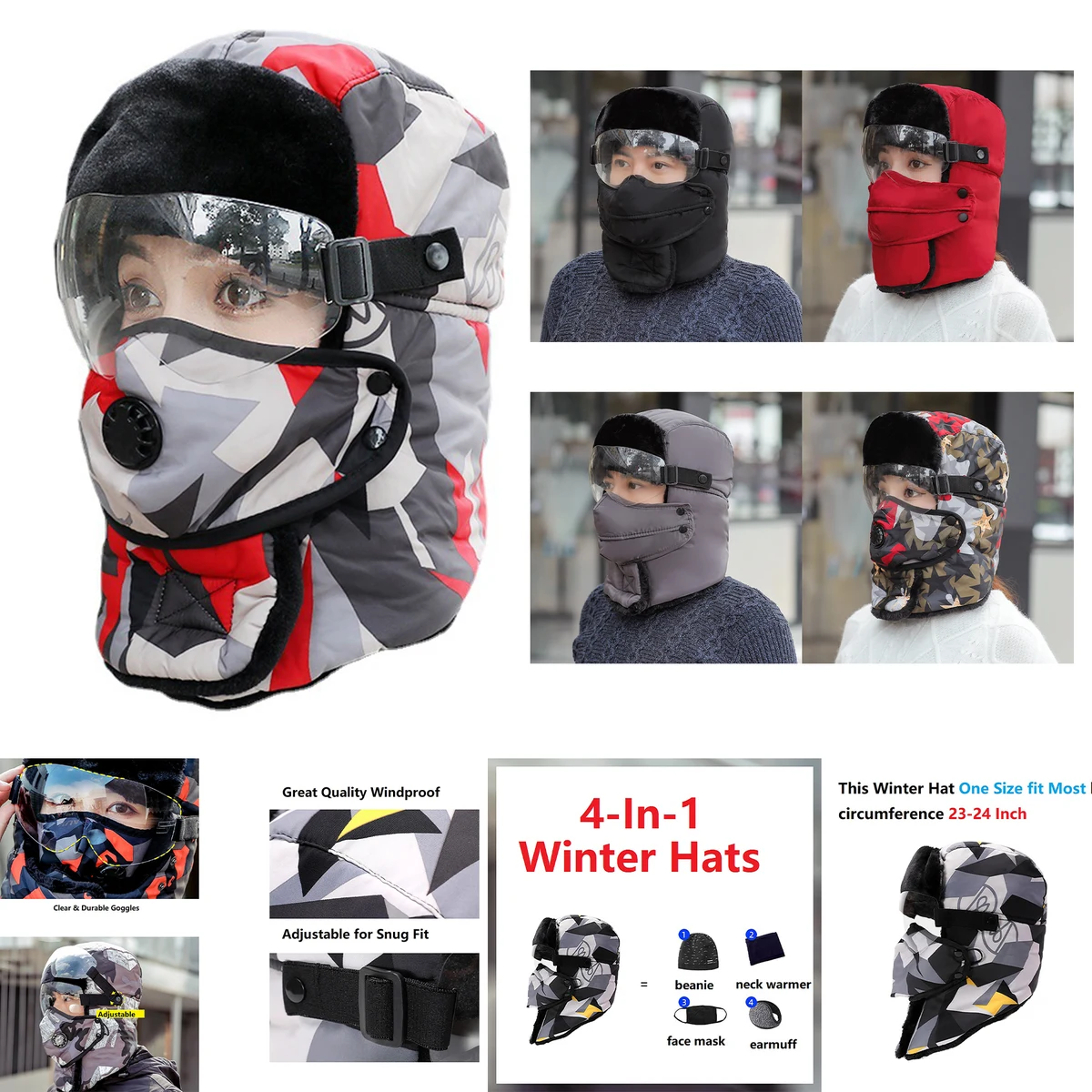 Winter Hats for Men Women 1