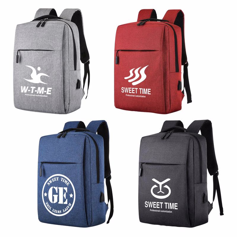 Business Computer Backpack With USB Charging Port