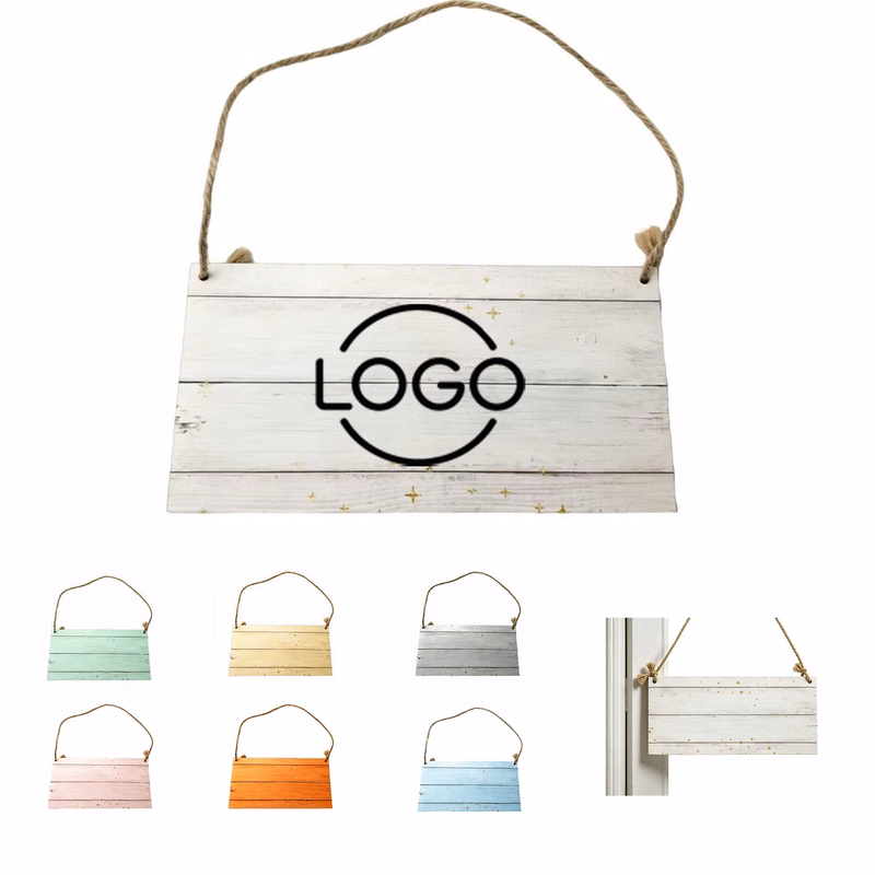 Custom Wooden Signs Logo Personalized Welcome Front Door Plate