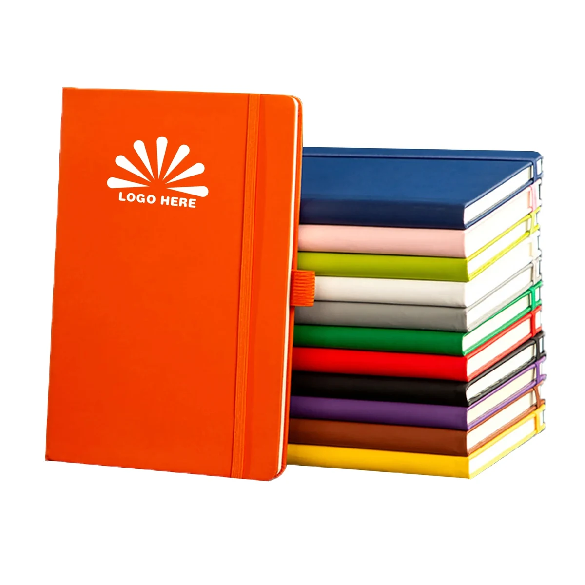 Customizable Logo A5 Banded Notebook 1