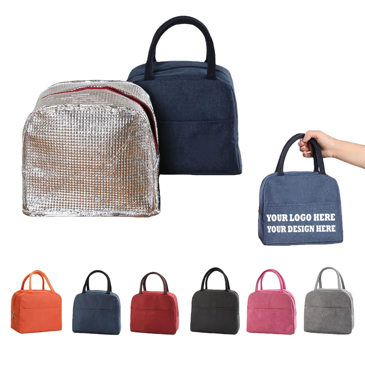 Full Color Insulated Cooler tote Bag 1