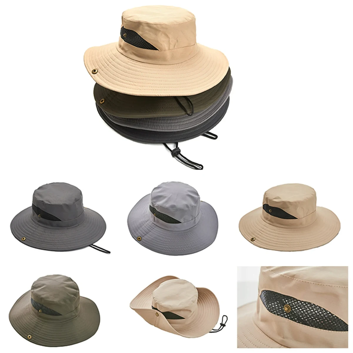 Wide Brim Summer UV Protection Hat 1