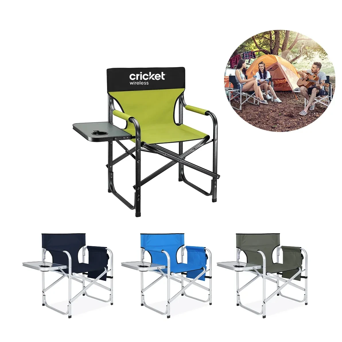 Folding Fishing Chair with Side Table 1