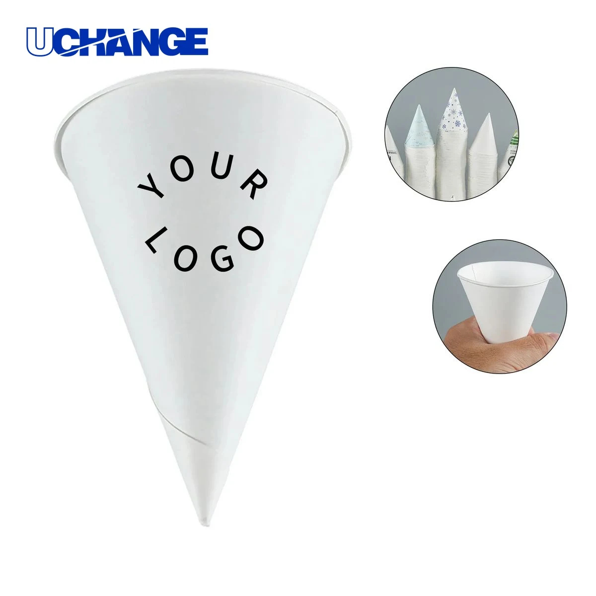 6oz Cone Shaped Cups Drinkware for Carnivals and Fairs 1