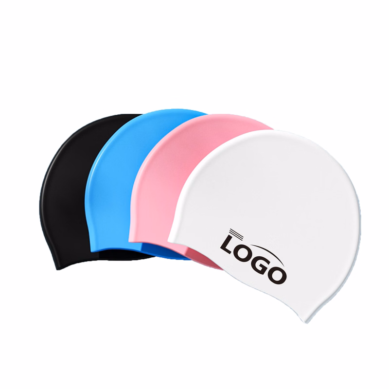 Silicone Multi-Color Swimming Cap