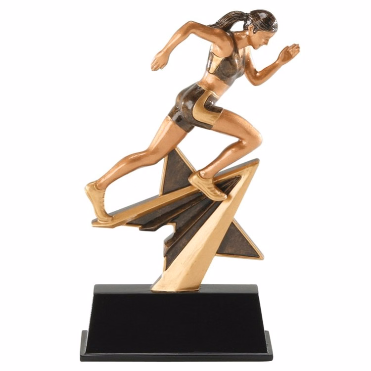 Track-Female Star Power Resin Figure