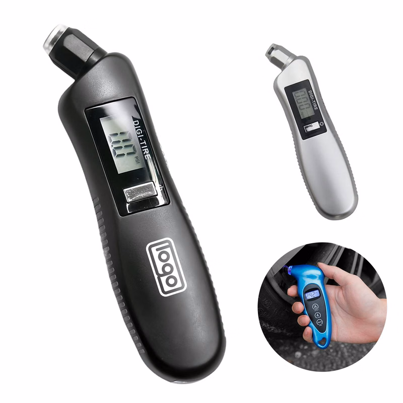 Multifunctional Digital Tire Pressure Gauge W/ Light