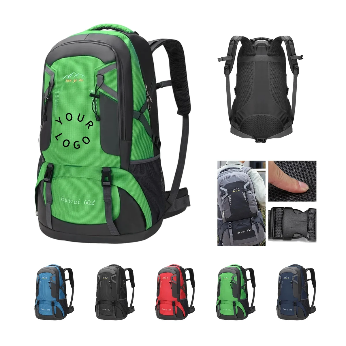 Nylon Camping Backpack 1
