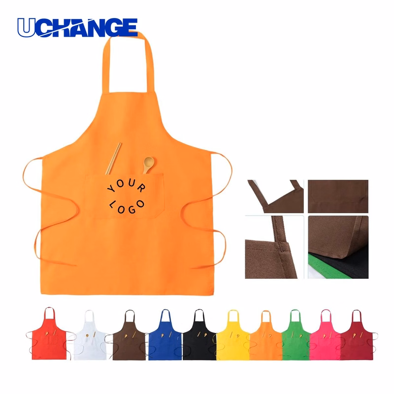 Waterproof Polyester Pocket Apron for Food Service