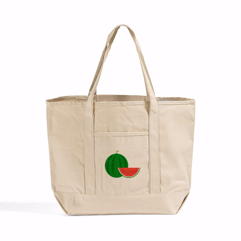 Jumbo Deluxe Canvas Tote Bag