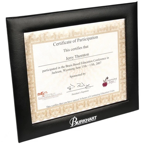 Padded Certificate Photo Frame 9" x 12" 1