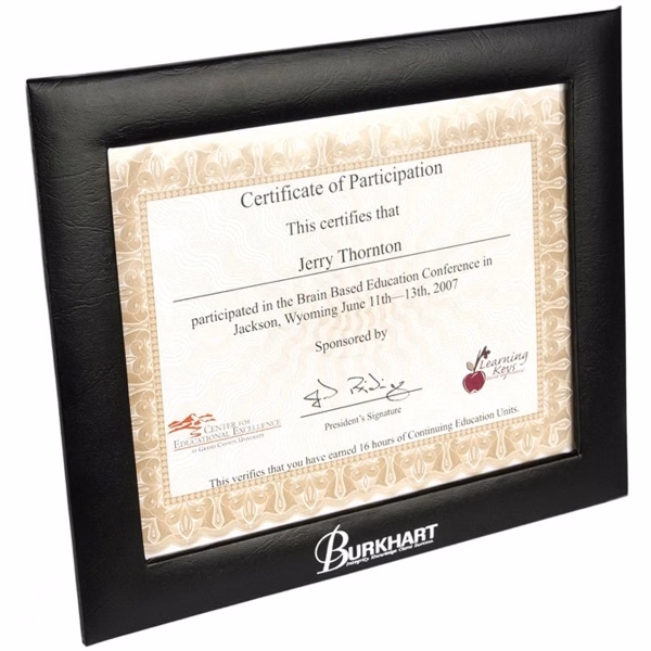 Padded Certificate Photo Frame 9" x 12"