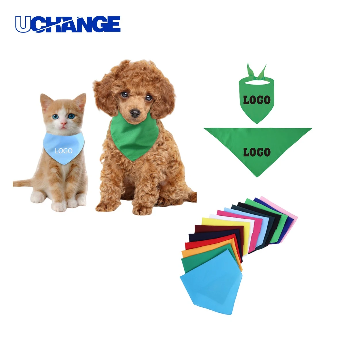 Custom Dog Bandana and Cat Towel for Pets 1