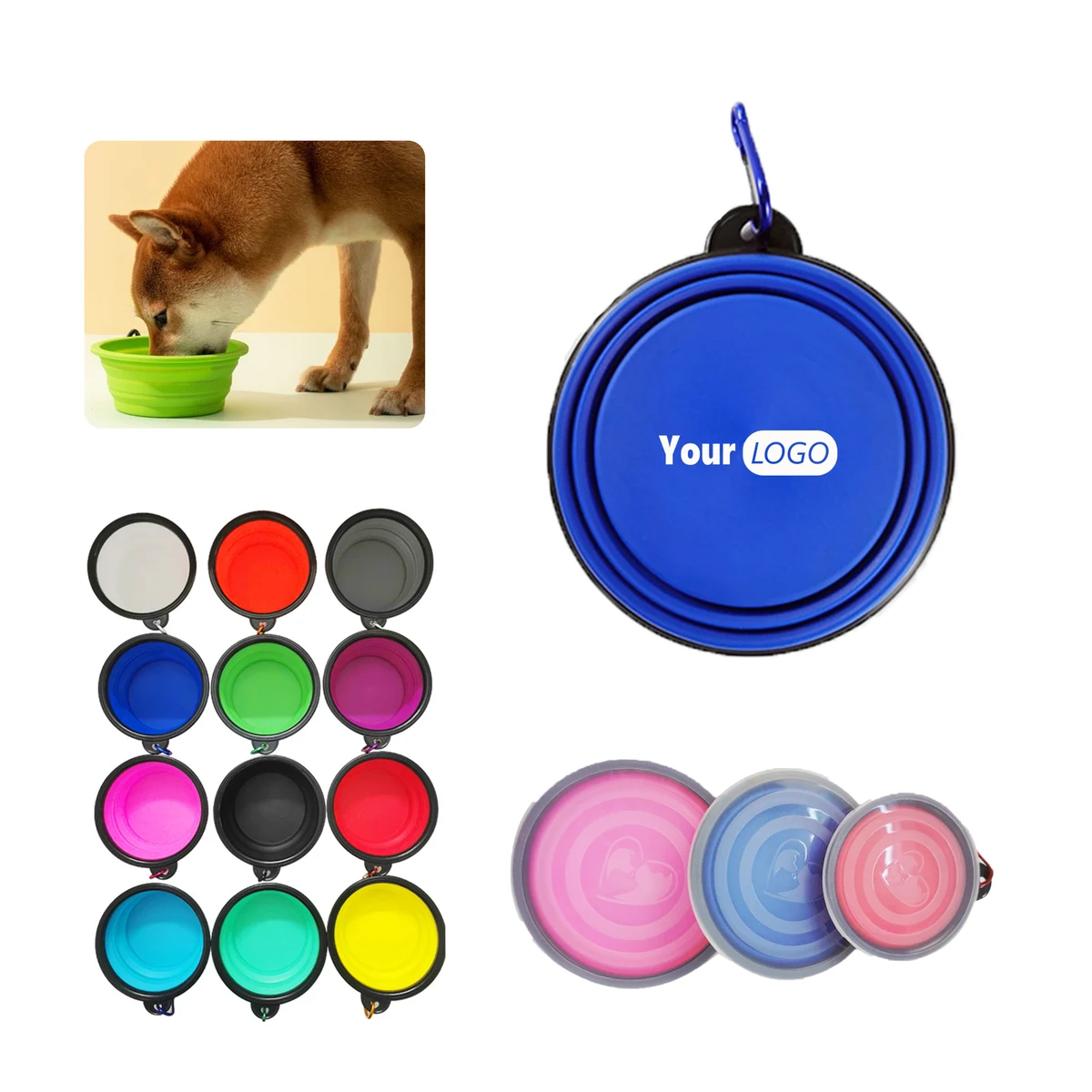 350ml Collapsible Pet Bowl MOQ 50 1
