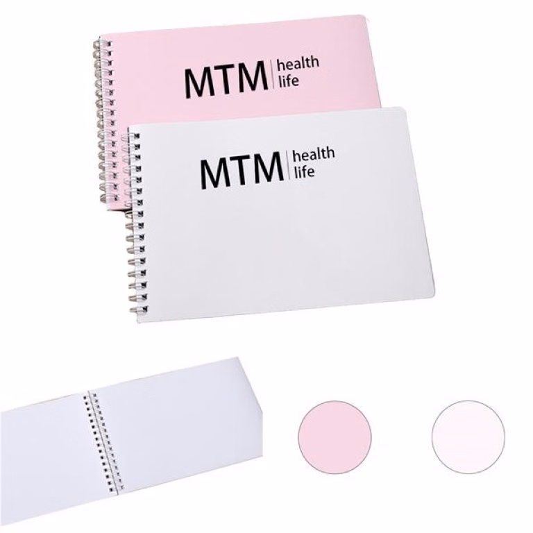 Grid Log Spiral Notebook