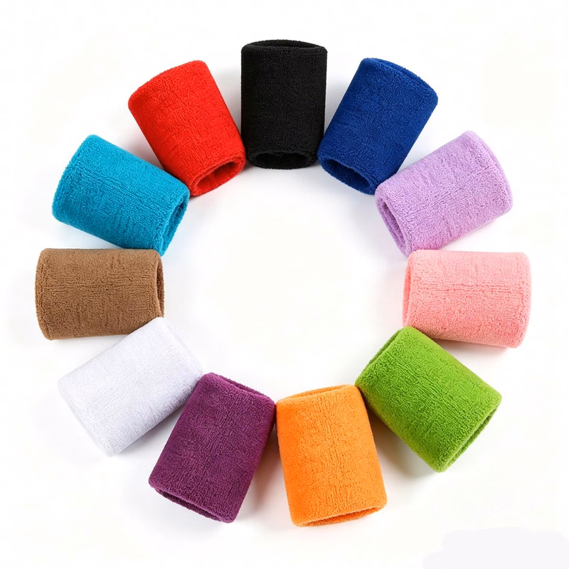 Polyester Sweat Absorbing Wristband