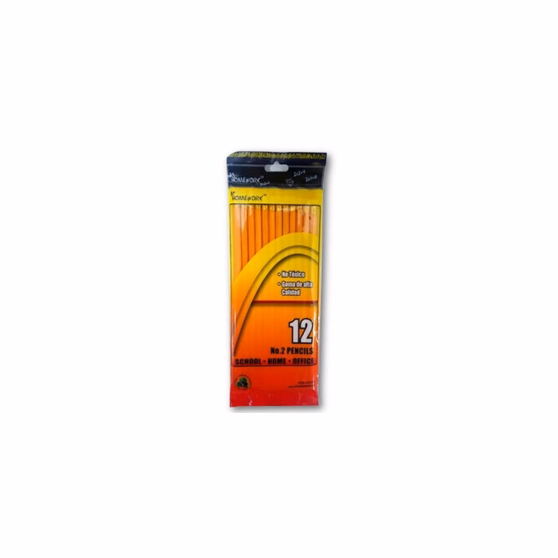 #2 Pencils - 12 Count Yellow