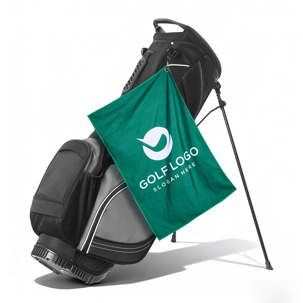 400GSM Full Color Microfiber Golf Towel 1