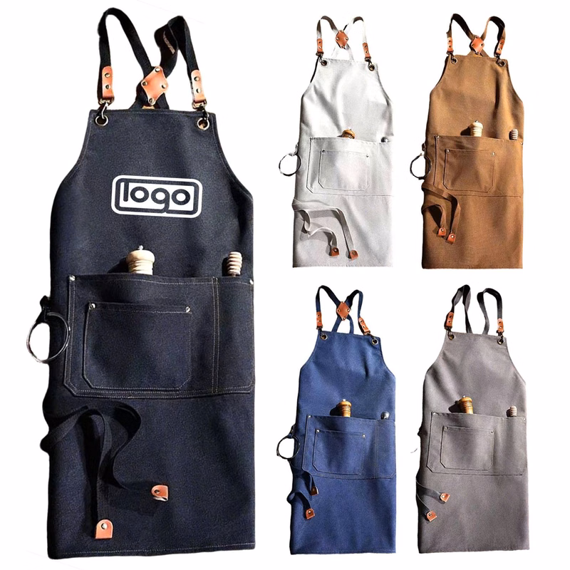 Cotton Stain-Resistant Sleeveless Apron
