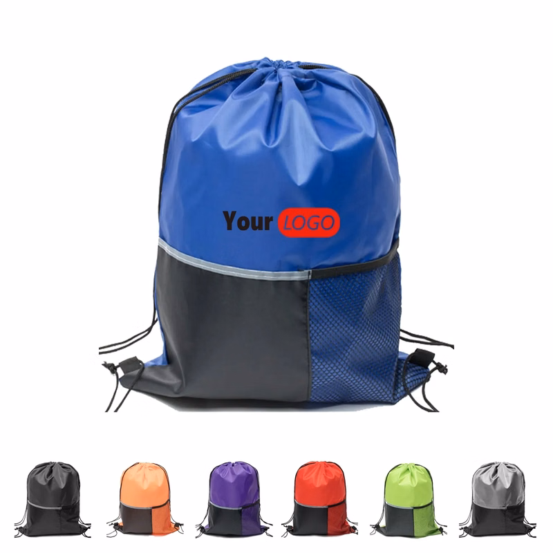 Drawstring Backpack Pocket Bag