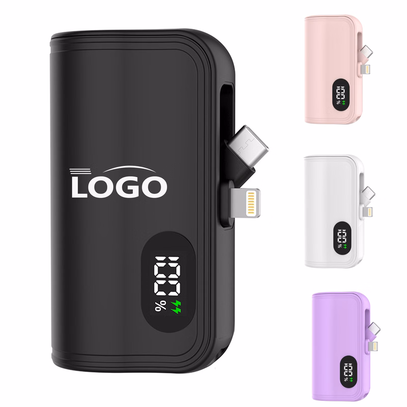 5000mAh Compact Power Bank with Dual Ports