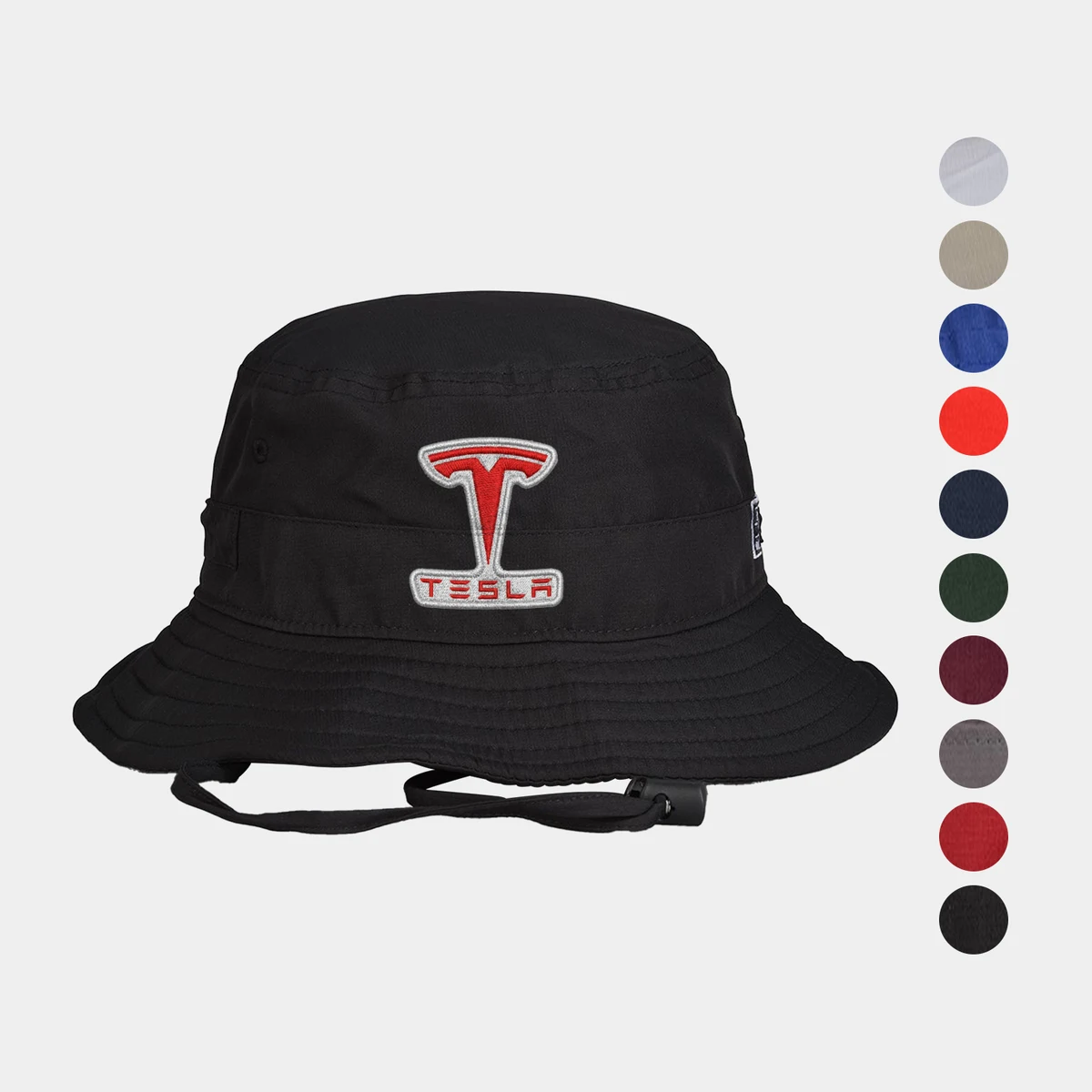 Ultralight Bucket Hat with Sweatband and Drawcord 1