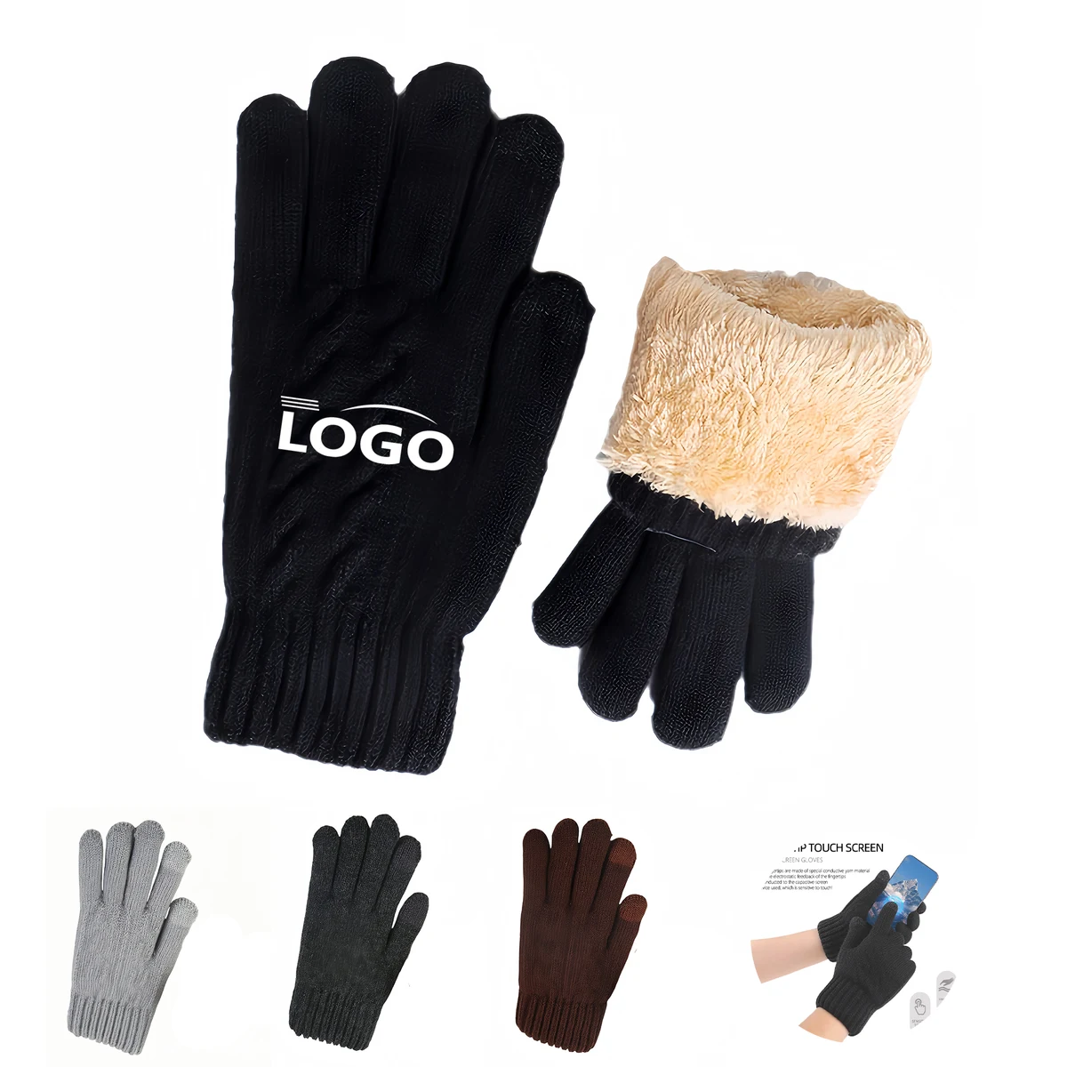 Winter Touchscreen Thermal Gloves 1