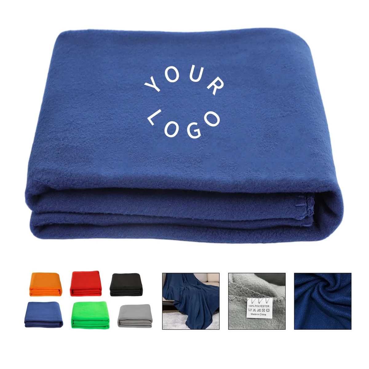 Cozy Polar Fleece Throw 60x50 1