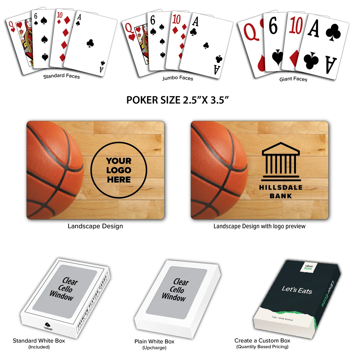 Basketball Theme Poker Size Playing Cards 1