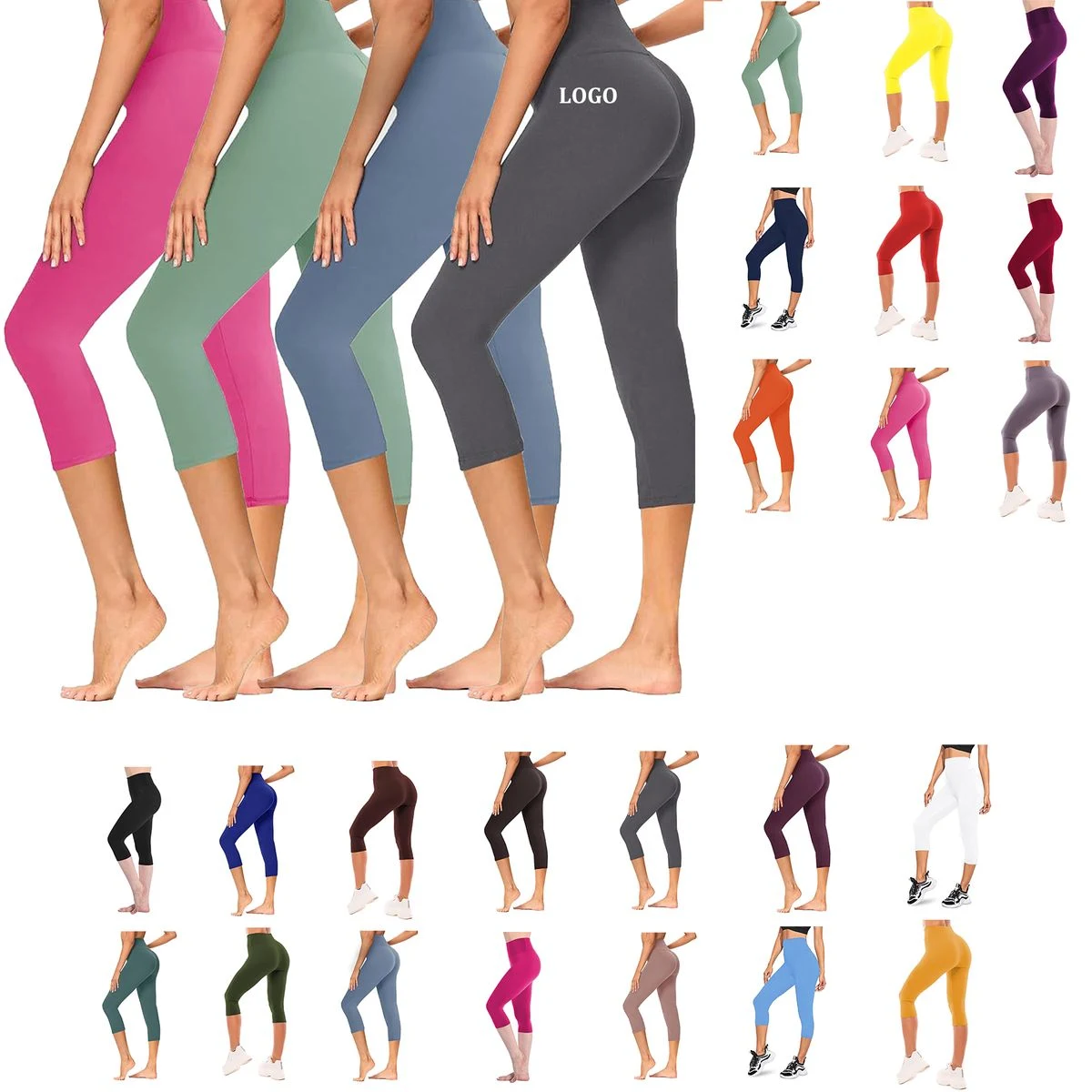 Women Yoga Capri Leggings 1