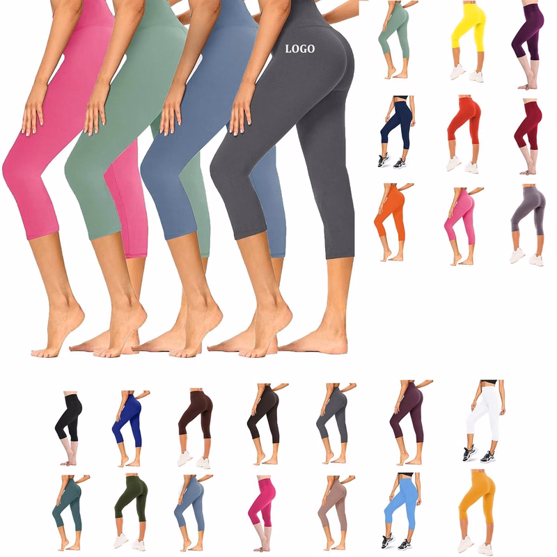 Women Yoga Capri Leggings