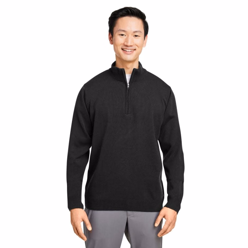 Harriton Unisex Pilbloc™ Quarter-Zip Sweater