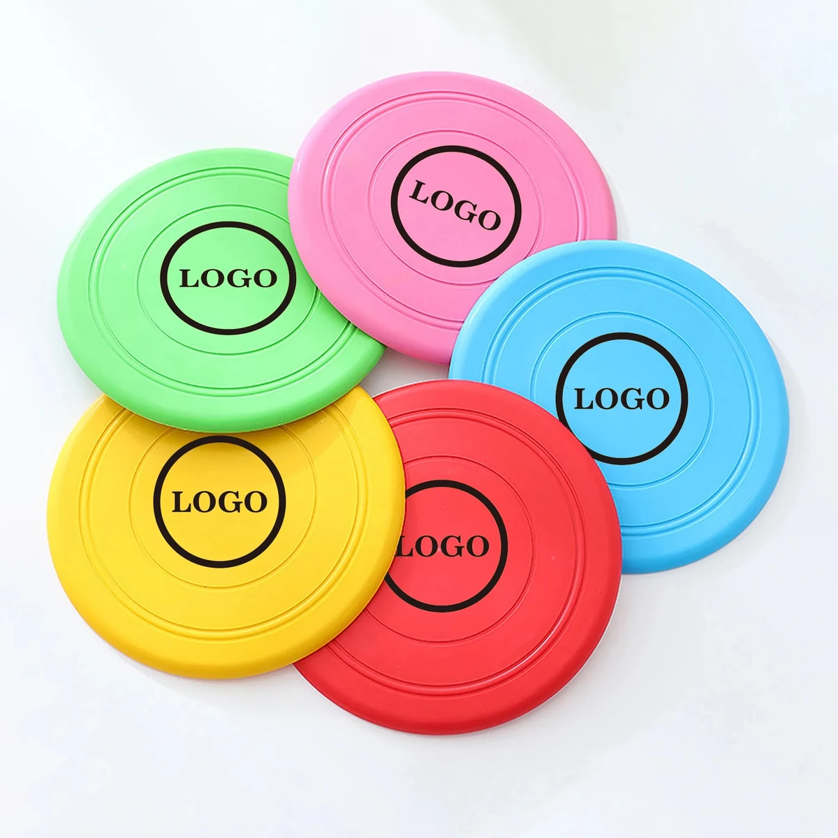 MOQ 25pcs Biting Resistant Soft Glue disc Pet Flying 1