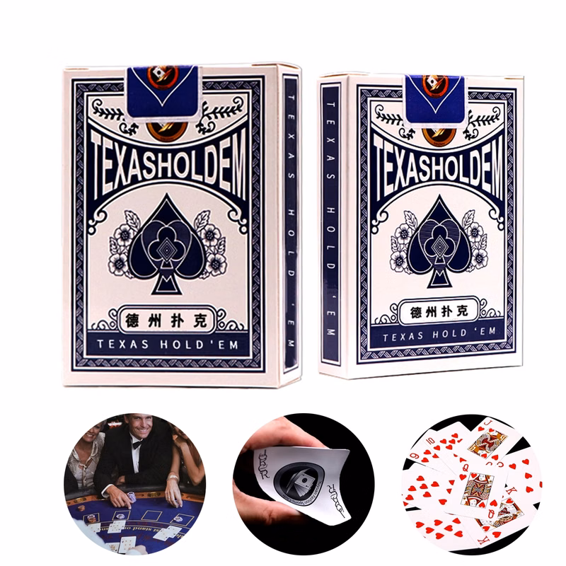 Waterproof Plastic Poker Cards Set
