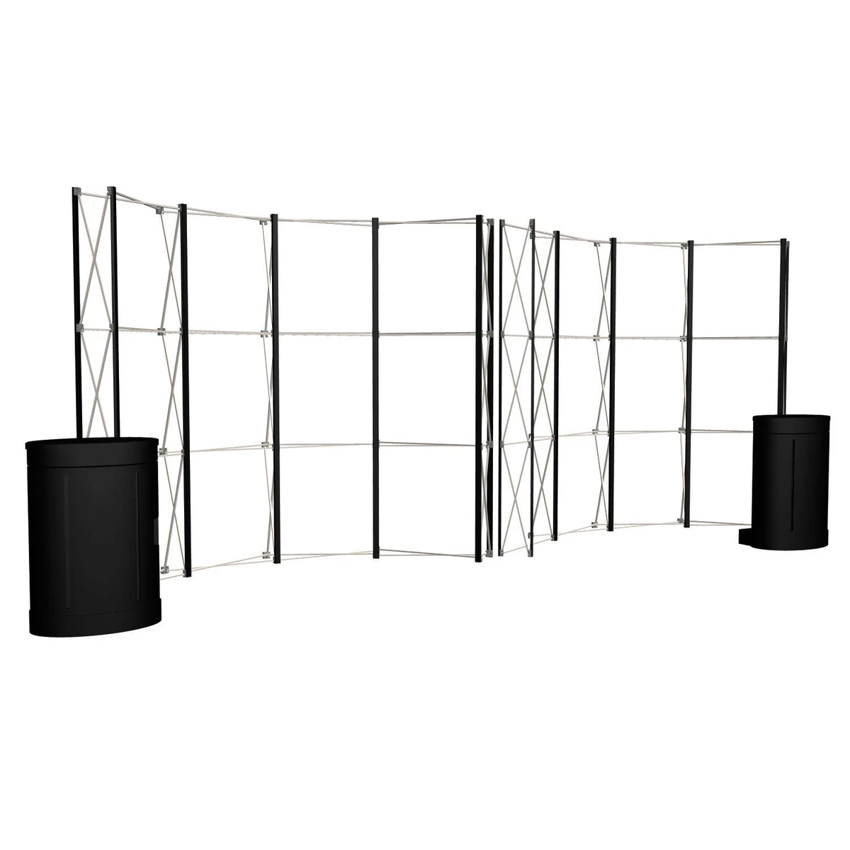 20' Gullwing Show 'N Rise Floor Display Hardware 1