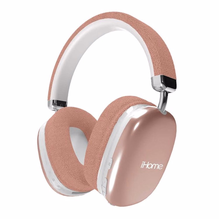iHome TX-15 Wireless Headphones Pink