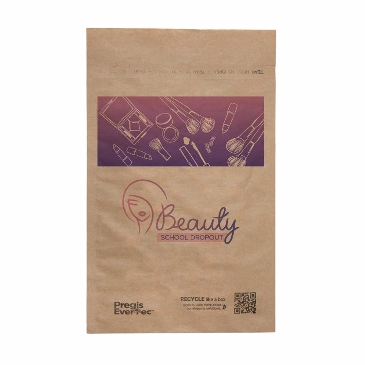 Full Color Cushioned Natural Paper Mailer (7" x 9")