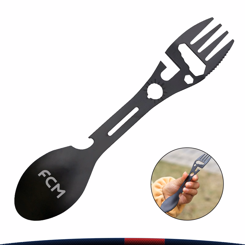 Zenvory 10-in-1 Stainless Steel Tactical Spork