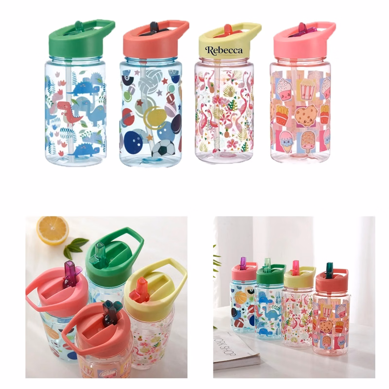 Customized cartoon straw cup