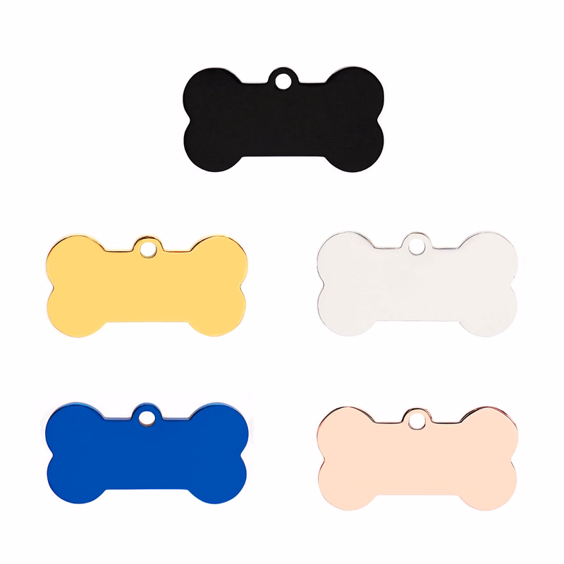 Bone Shape Pet ID Tag