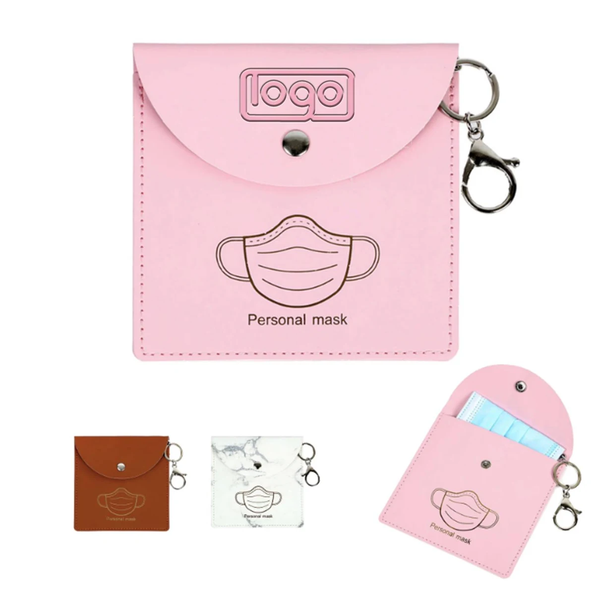 PU Leather Mask Storage Bag 1